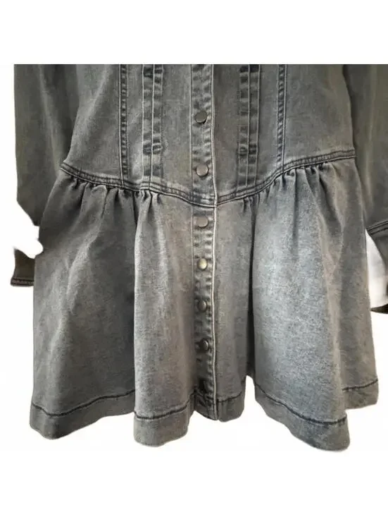 NWT Free People Roadhouse Mini Dress size XL - Picture 5 of 9